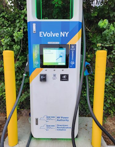 Electrify America Charging Station in Riverhead New York