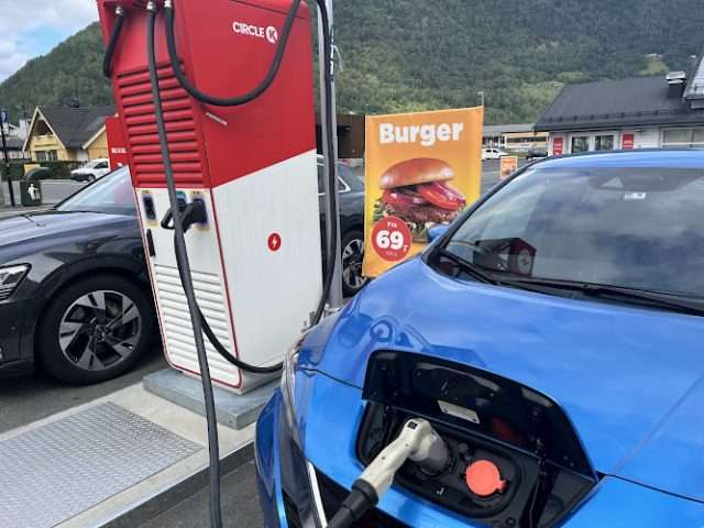 Circle K Charging Station in Otta Norway 2670
