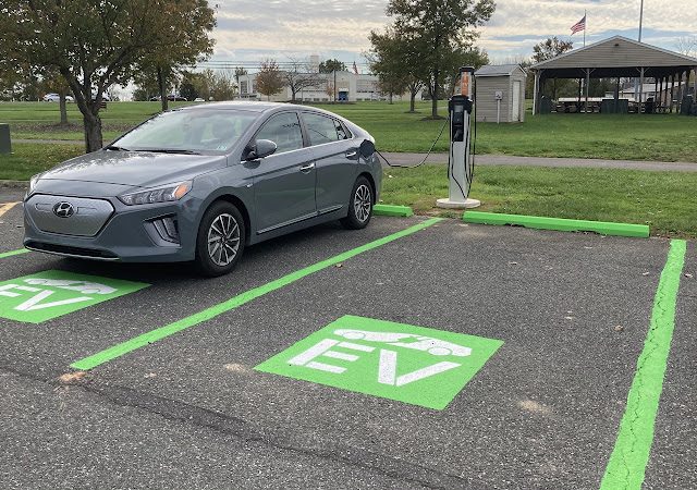 ChargePoint Charging Station in Sellersville Pennsylvania
