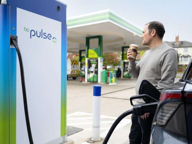 bp pulse Charging Station in A264 United Kingdom of Great Britain and Northern Ireland