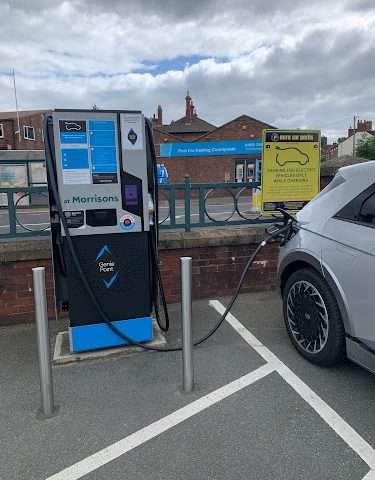 GeniePoint Charging Station in Telford United Kingdom of Great Britain and Northern Ireland