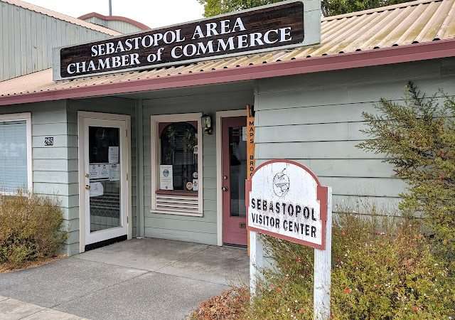 Sebastopol Chamber of Commerce and Visitor Center in Sebastopol California