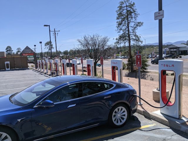 Tesla Supercharger in Payson Arizona