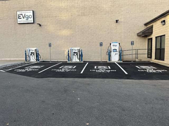 EVgo Charging Station in Bloomfield New Jersey