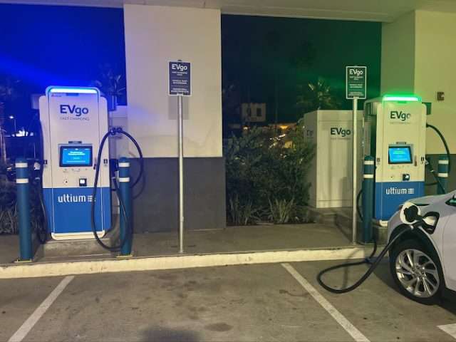 EVgo Charging Station in Manhattan Beach California