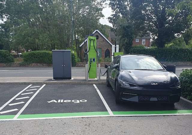Allego Charging Station in Bognor Regis United Kingdom of Great Britain and Northern Ireland