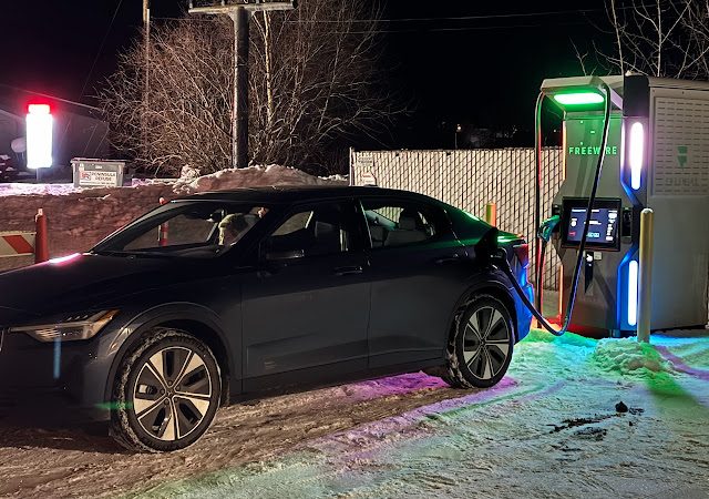 EV Connect Charging Station in Soldotna Alaska