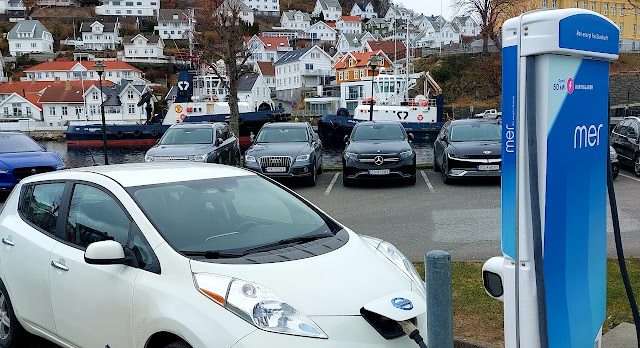 Mer Charging Station in Farsund Norway 4550