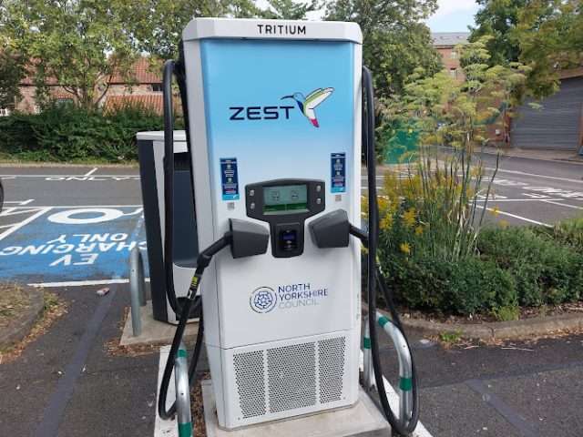 Zest Charging Station in Malton United Kingdom of Great Britain and Northern Ireland