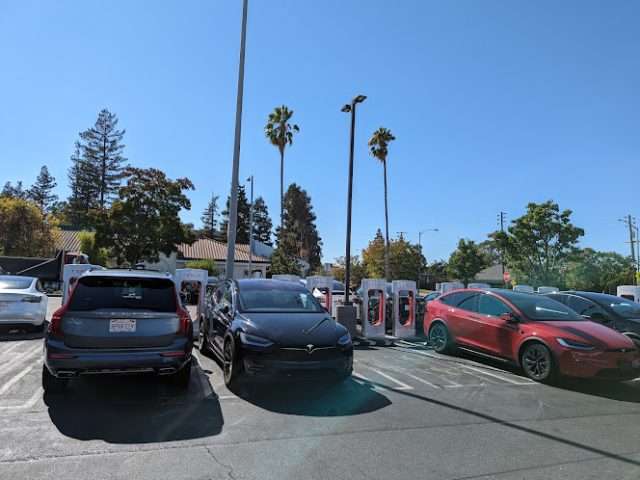 ChargePoint Charging Station in Cupertino California