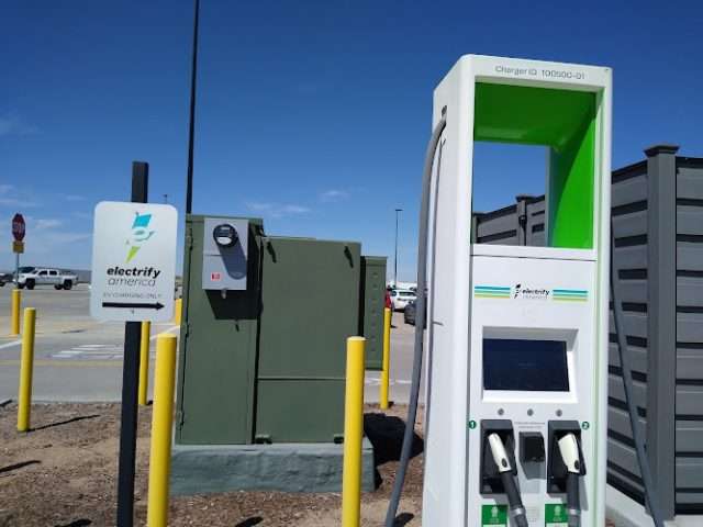 Electrify America Charging Station in Ogallala Nebraska
