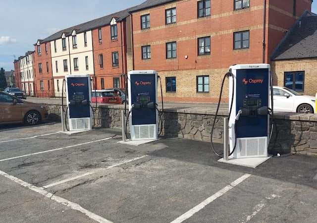 Osprey Charging Station in Barnstaple United Kingdom of Great Britain and Northern Ireland