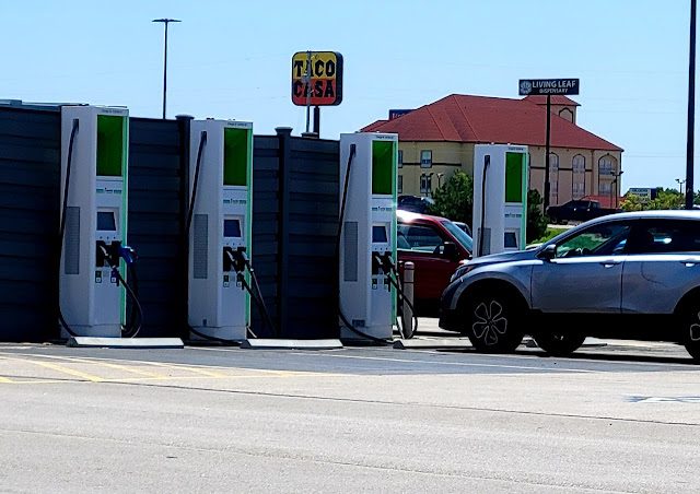 Electrify America Charging Station in Moore Oklahoma