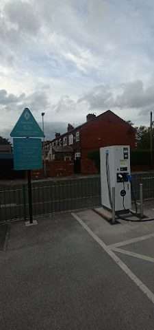 GeniePoint Charging Station in Manchester United Kingdom of Great Britain and Northern Ireland