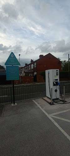GeniePoint Charging Station EV Charging Station at 28 Wm Morrison Supermarkets PLC