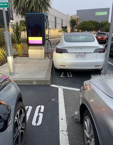 Shell Recharge Charging Station in San Francisco California