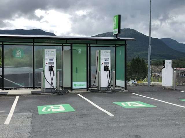Recharge Charging Station in Øvre Vats Norway 5576