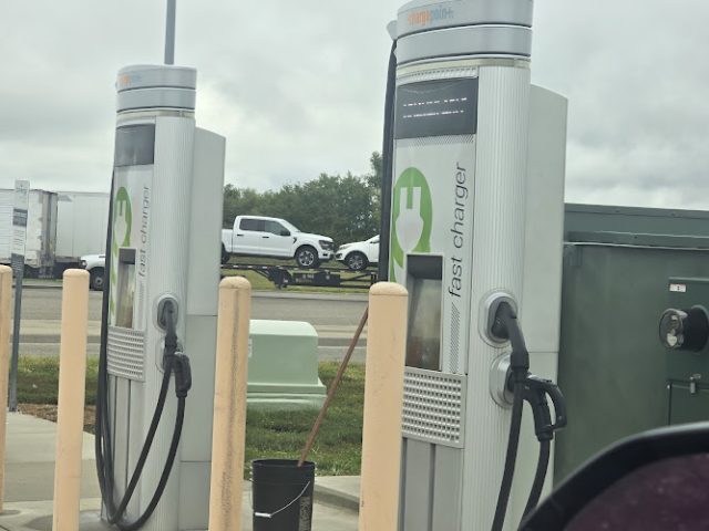 ChargePoint Charging Station in Tecumseh Kansas