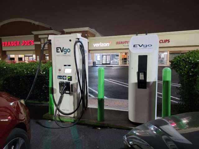 EVgo Charging Station in Huntington Beach California