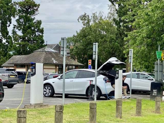 Electric Vehicle Charging Station in Builth Wells United Kingdom of Great Britain and Northern Ireland