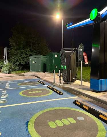 Electric Vehicle Charging Station in Skelmersdale United Kingdom of Great Britain and Northern Ireland