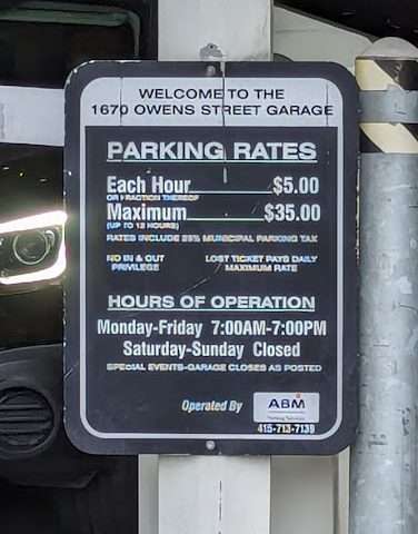 1670 Owens Garage in San Francisco California