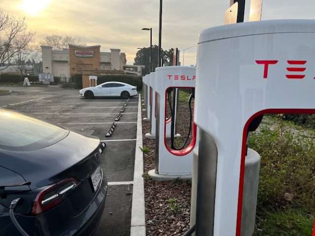 Tesla Supercharger in Concord California