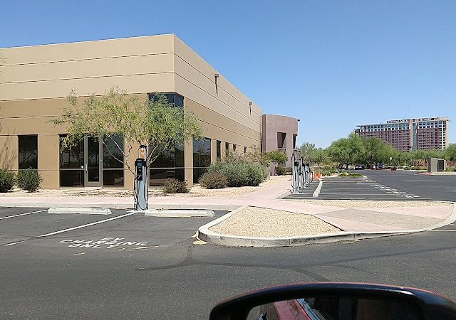 ChargePoint Charging Station in Scottsdale Arizona