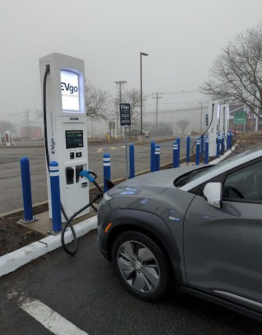 EVgo Charging Station in Edison New Jersey