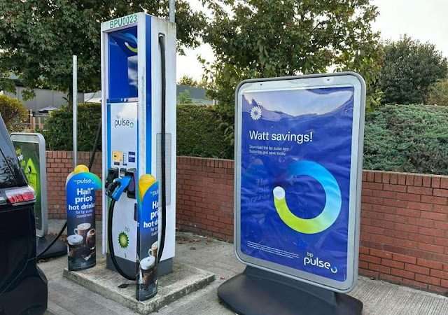 bp pulse Charging Station in Chelmsford United Kingdom of Great Britain and Northern Ireland