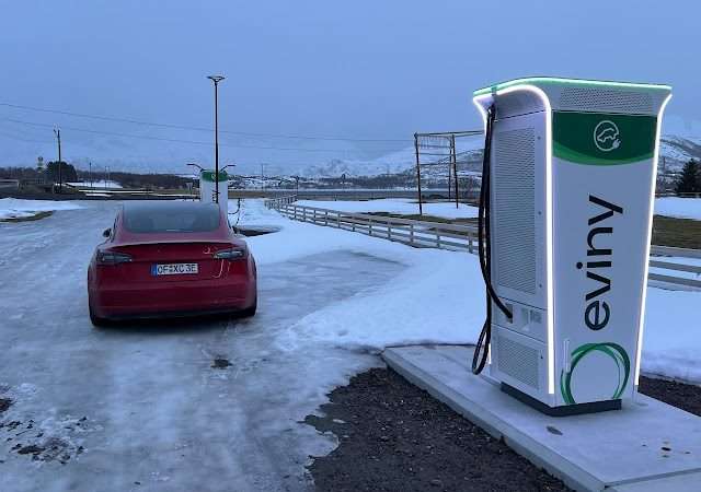 Eviny Charging Station in Bøstad Norway 8370