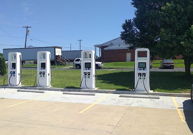 Electrify America Charging Station in Lebanon Missouri