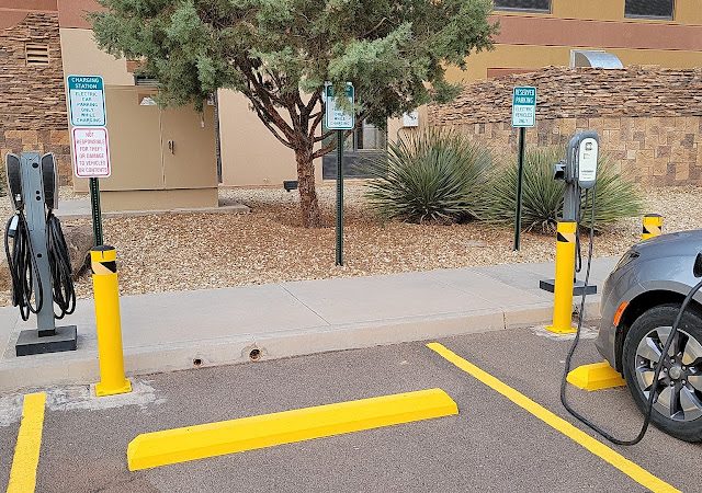 Tesla Destination Charger in Tuba City Arizona