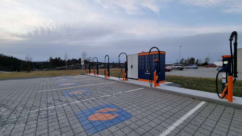 Recharge Charging Station EV Charging Station at 9 Svinesundparken HALDEN