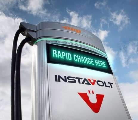 InstaVolt Charging Station in Glasgow United Kingdom of Great Britain and Northern Ireland