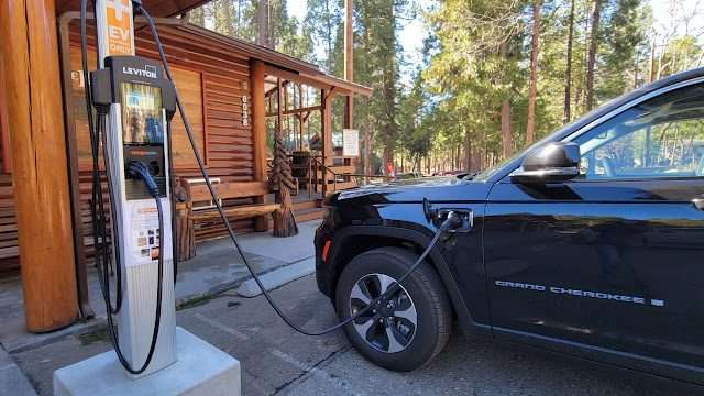 ChargePoint Charging Station in Wawona California