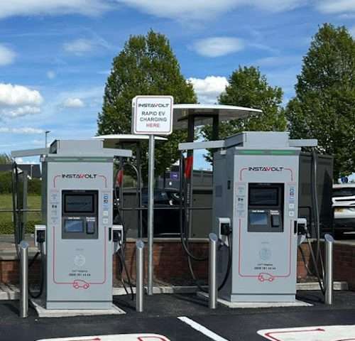 InstaVolt Charging Station in Saint Helens United Kingdom of Great Britain and Northern Ireland