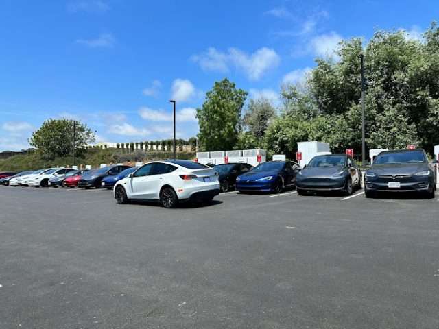 Tesla Supercharger in Carlsbad California