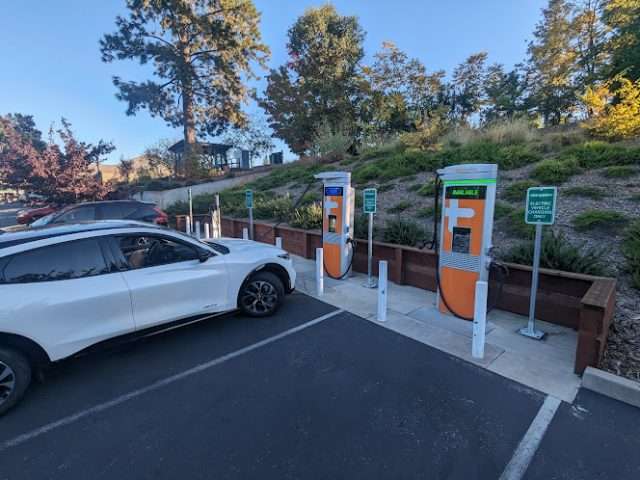 ChargePoint Charging Station in Grass Valley California