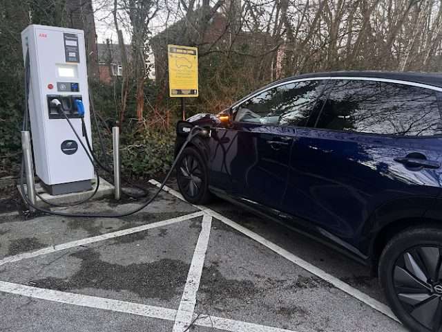 GeniePoint Charging Station in Chorley United Kingdom of Great Britain and Northern Ireland