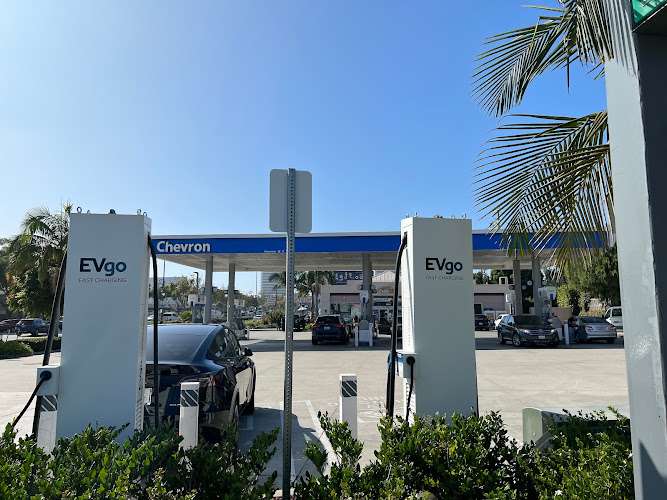 Chevron EV Charging Station at 10867 Santa Monica Blvd