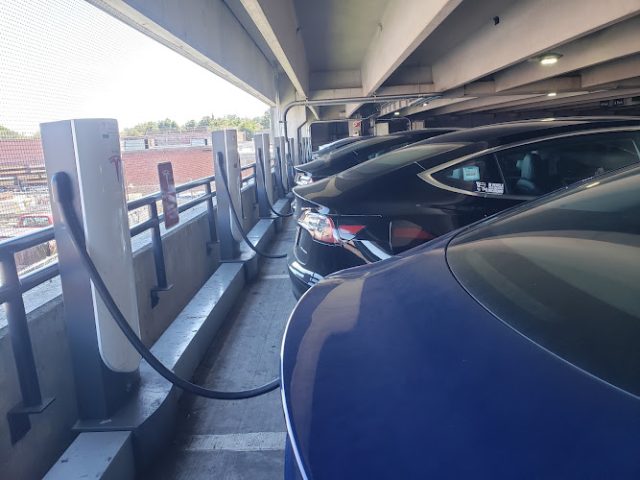 Tesla Supercharger in Glendale New York