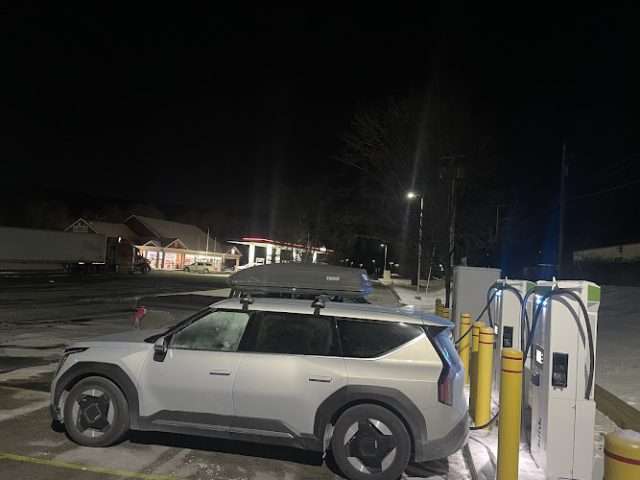 Blink Charging Station in Springfield Vermont