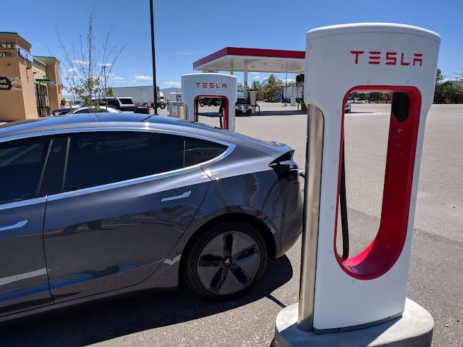 Tesla Supercharger EV Charging Station at 705 NV-362