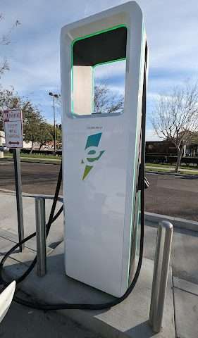 Electrify America Charging Station in Fullerton California