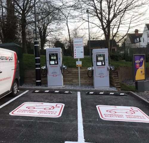 InstaVolt Charging Station in Walsall United Kingdom of Great Britain and Northern Ireland