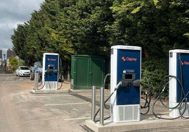 Osprey Charging Station in Warwickshire United Kingdom of Great Britain and Northern Ireland