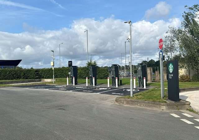 E.ON Drive Charging Station in Preston United Kingdom of Great Britain and Northern Ireland