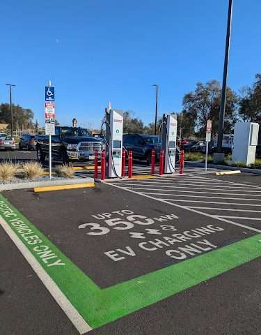 Electrify America Charging Station in Rocklin California