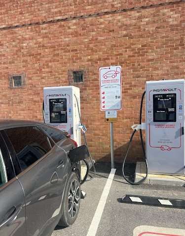 InstaVolt Charging Station in Ferndown United Kingdom of Great Britain and Northern Ireland